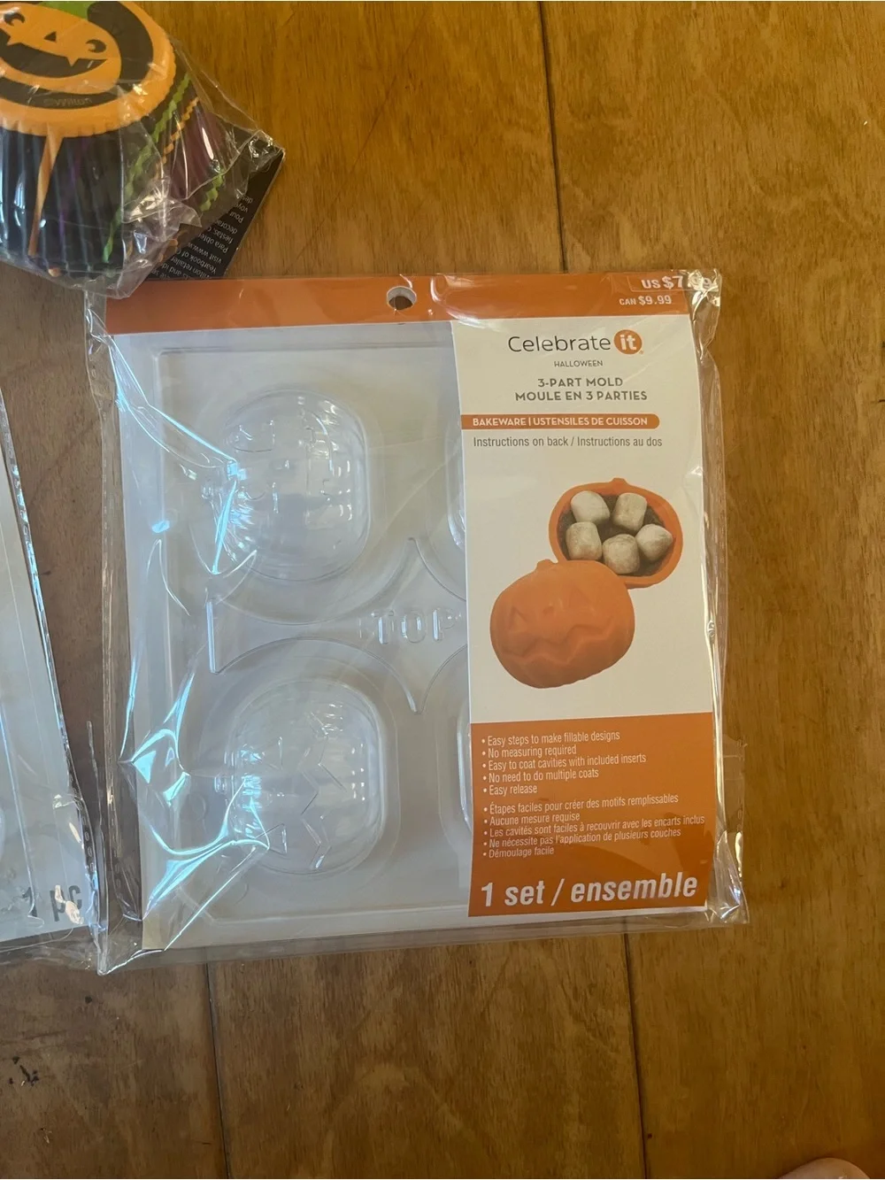 Halloween candy molds